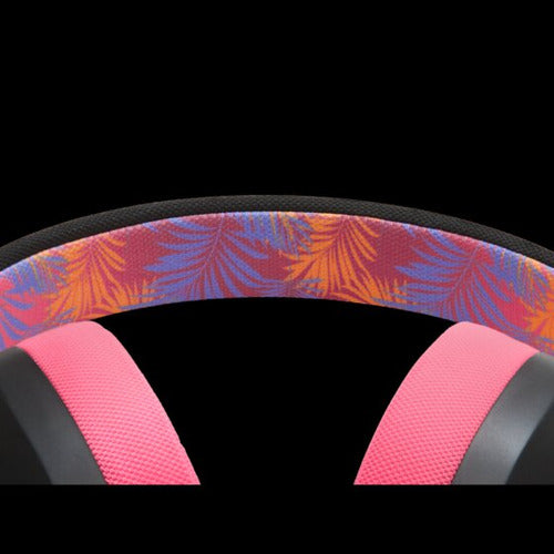 LucidSound LS10 Midnight Surf – kablet gamingheadset – hovedbøjle i nærbillede