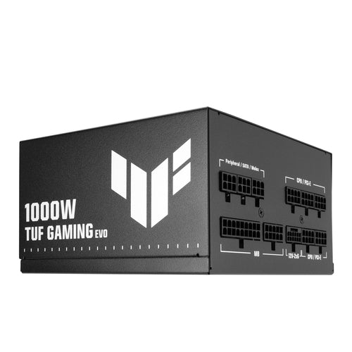 ASUS TUF Gaming 1000W Gold EVO – modulær PSU – modulære stik og side