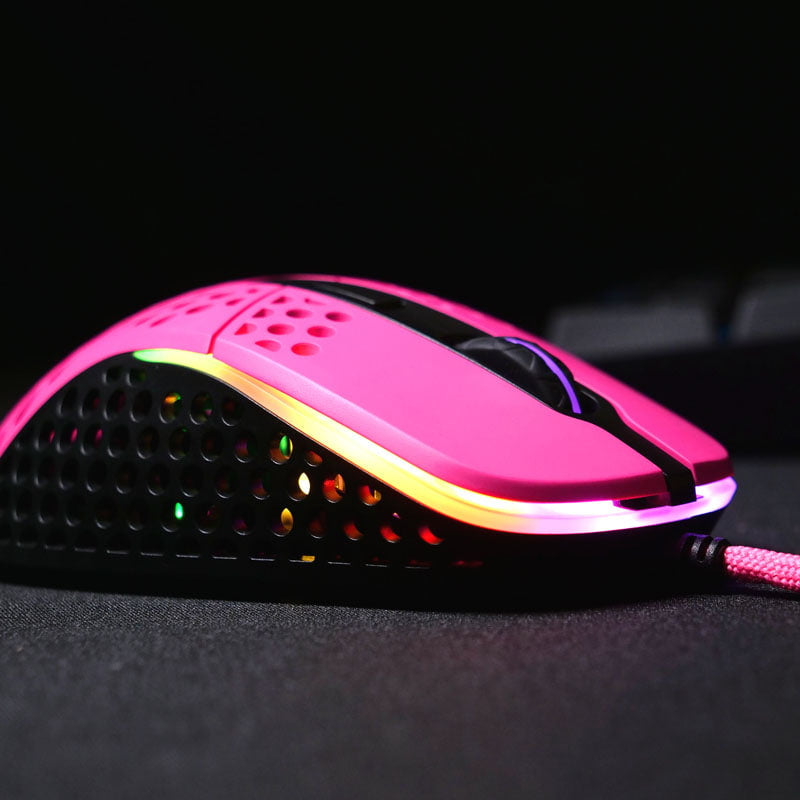 Xtrfy M4 RGB, Spelmus, Rosa