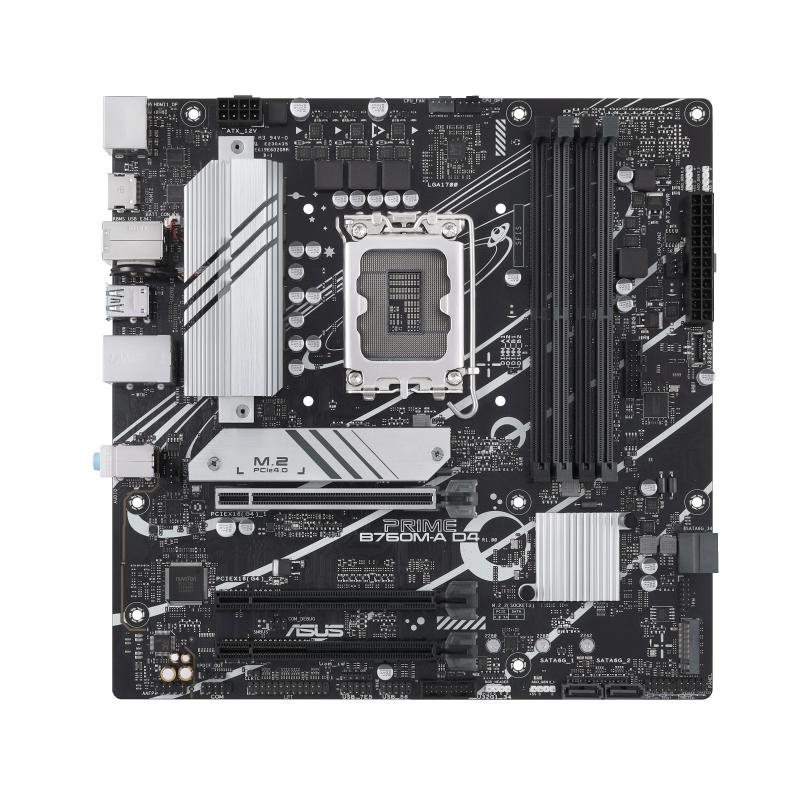 ASUS PRIME B760M-A-D4-CSM (mATX, B760, LGA1700, DDR4) ASUS