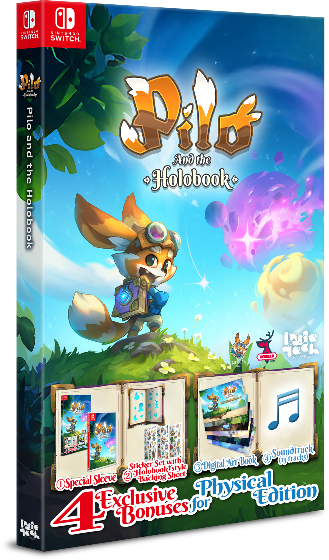 Pilo and the Holobook (Import) – Nintendo Switch – produktbillede