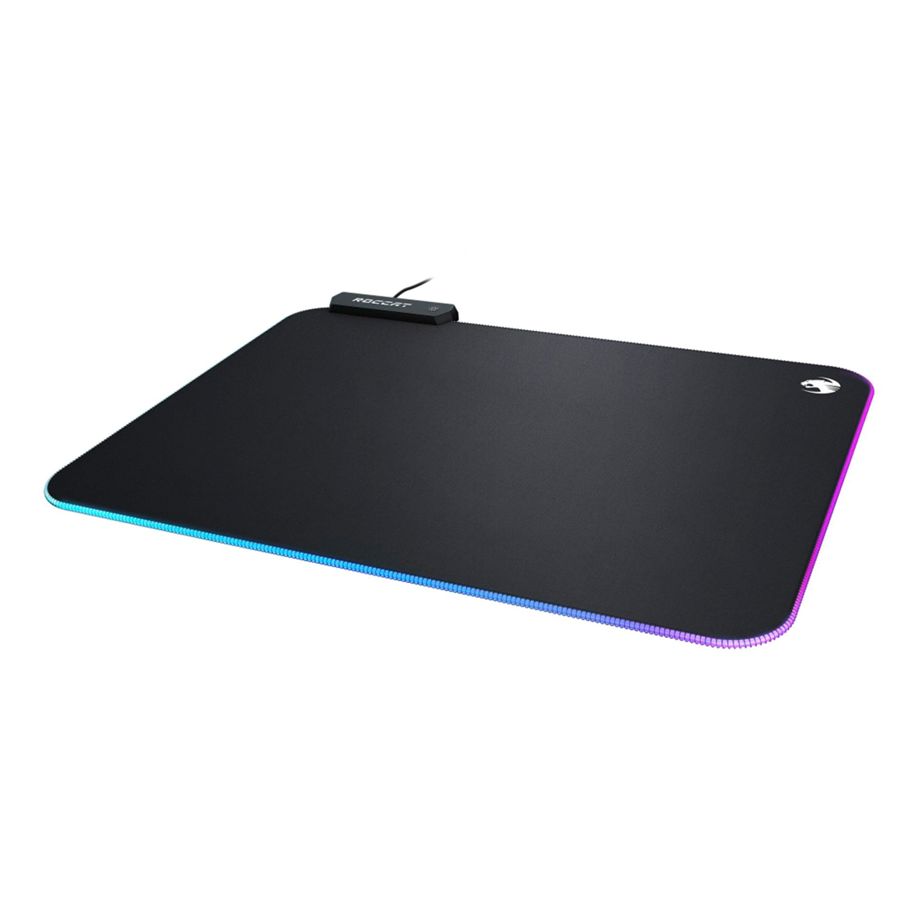Roccat Sense AIMO Storlek Mid RGB Gaming Musmatta Svart