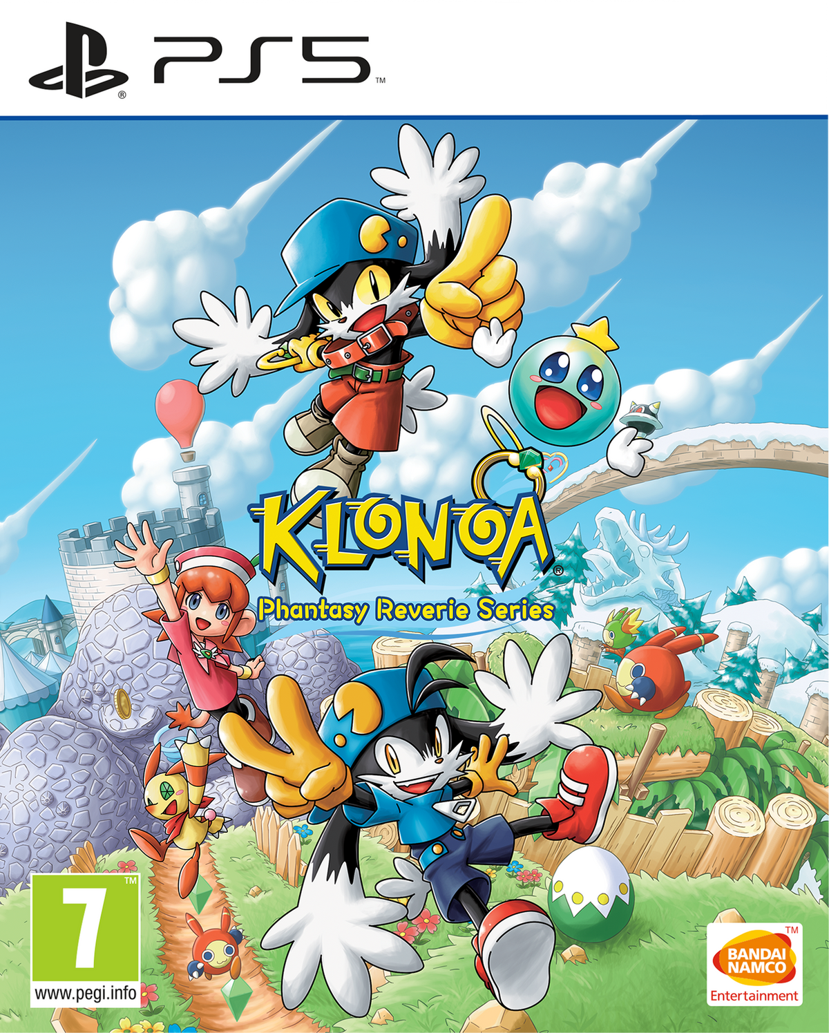 Klonoa Phantasy Reverie Series – PlayStation 4 – spilomslag