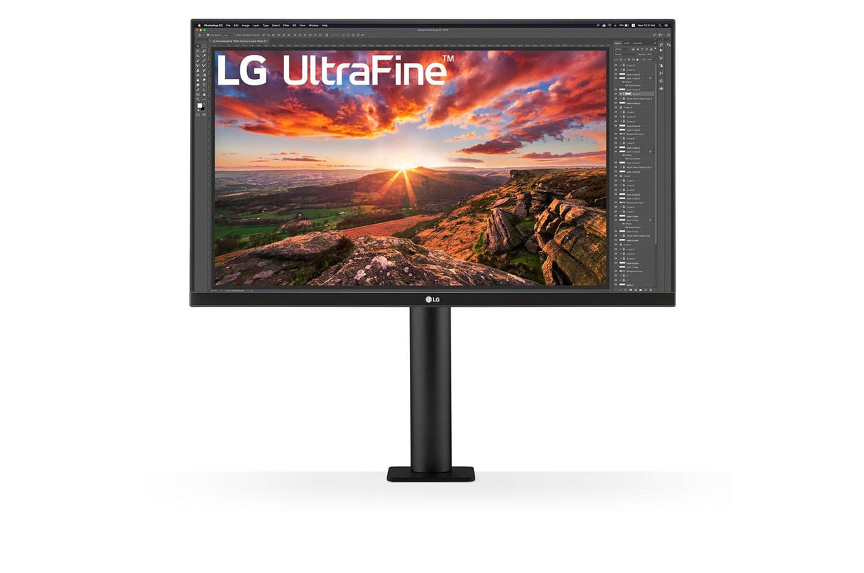 LG UltraFine Ergo 27UN880P-B 27 3840 X 2160 (4K) HDMI DisplayPort USB-C 60Hz Extend Retract Dockningsskärm