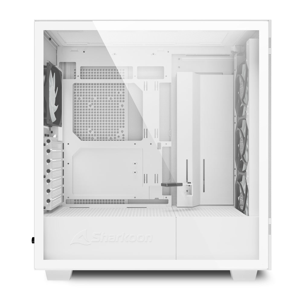 Sharkoon Rebel C50 RGB, tower case (white, tempered glass)