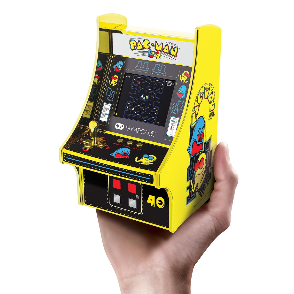 MIN ARCADE - Micro Player PacMan 40-årsjubileum