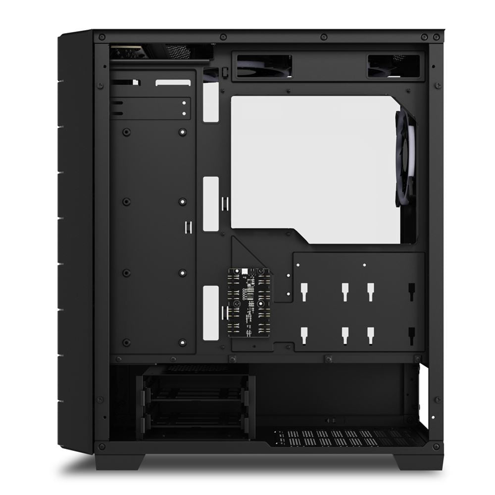 Sharkoon RGB HEX, Tower Housing (Black, Tempered Glass Side Panel)