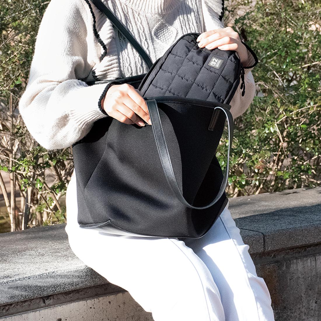 HORI - Puff Pouch - Black - Mid-size HORI