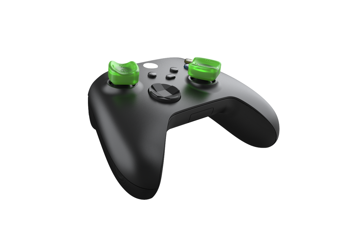 Gioteck Sniper Thumb Grips (genomskinlig Grön)