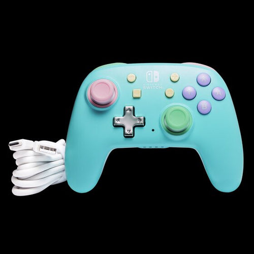 PowerA Nano Enhanced Wireless controller – Spring Dream – Nintendo Switch – med opladningskabel