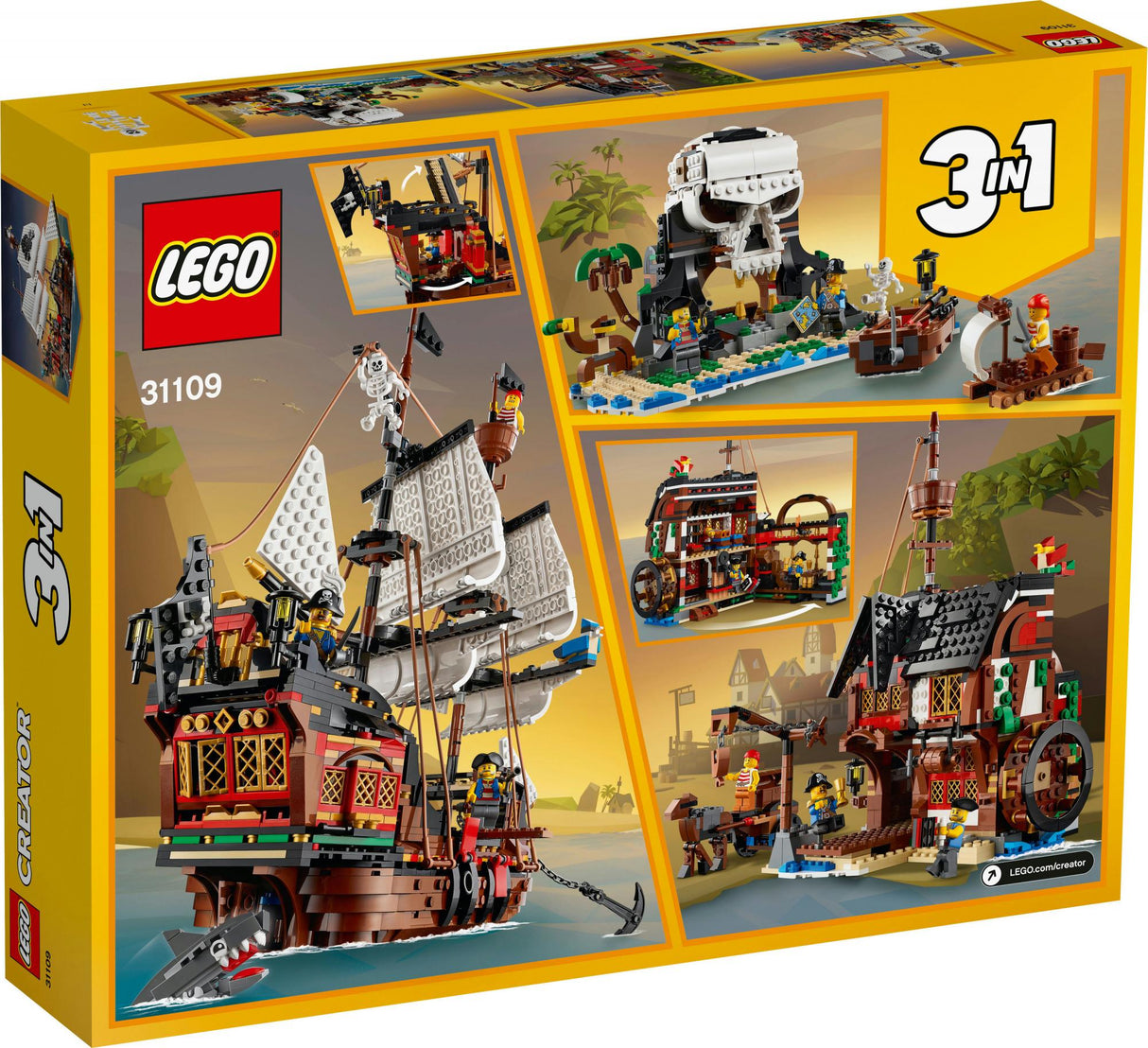 LEGO Creator - Piratskepp (31109)