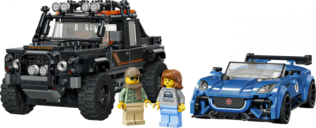 LEGO - Speed Champions - Jaguar Project 7 & Land Rover Defender (77264) LEGO