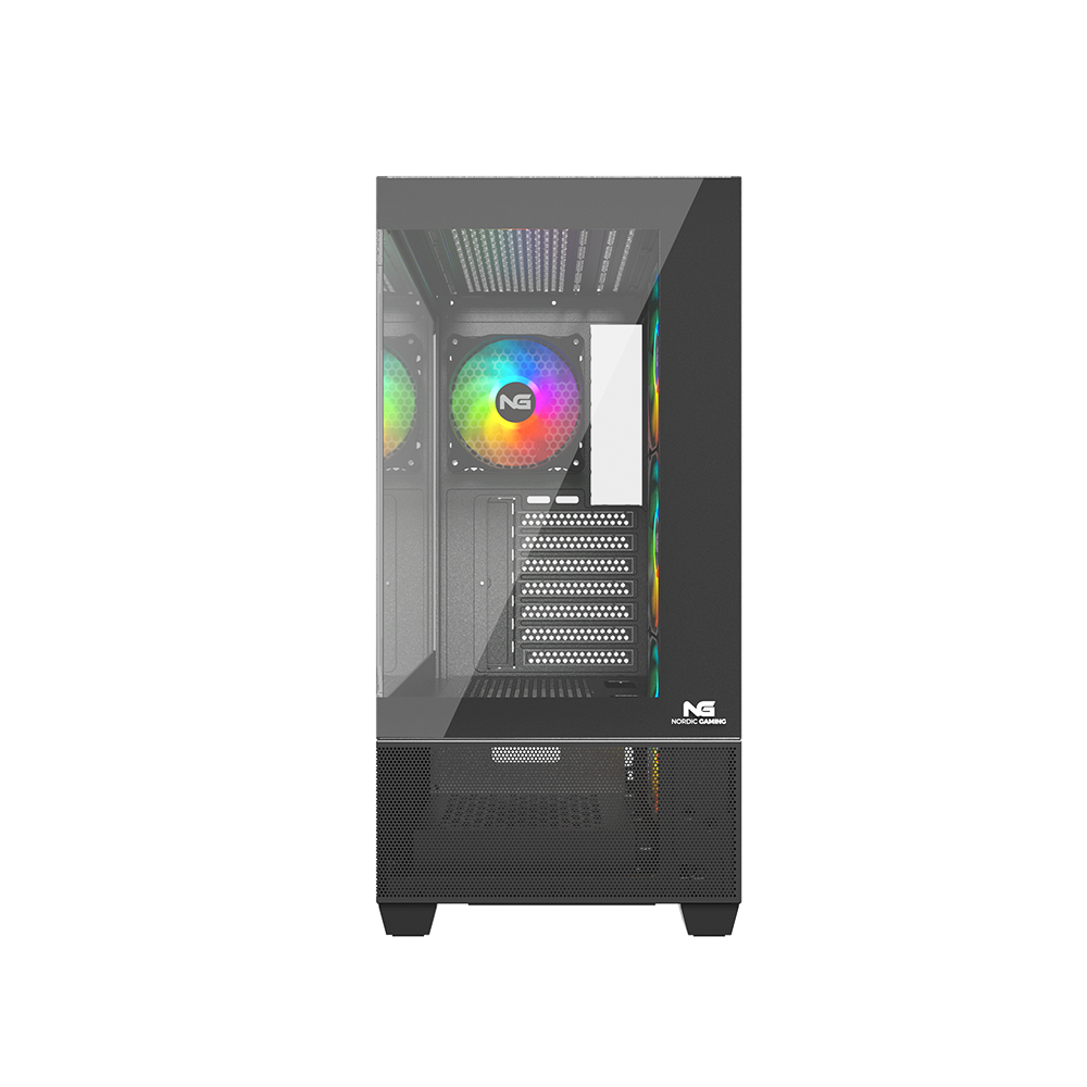 Nordic Gaming Hugin RGB Tower ATX - Svart