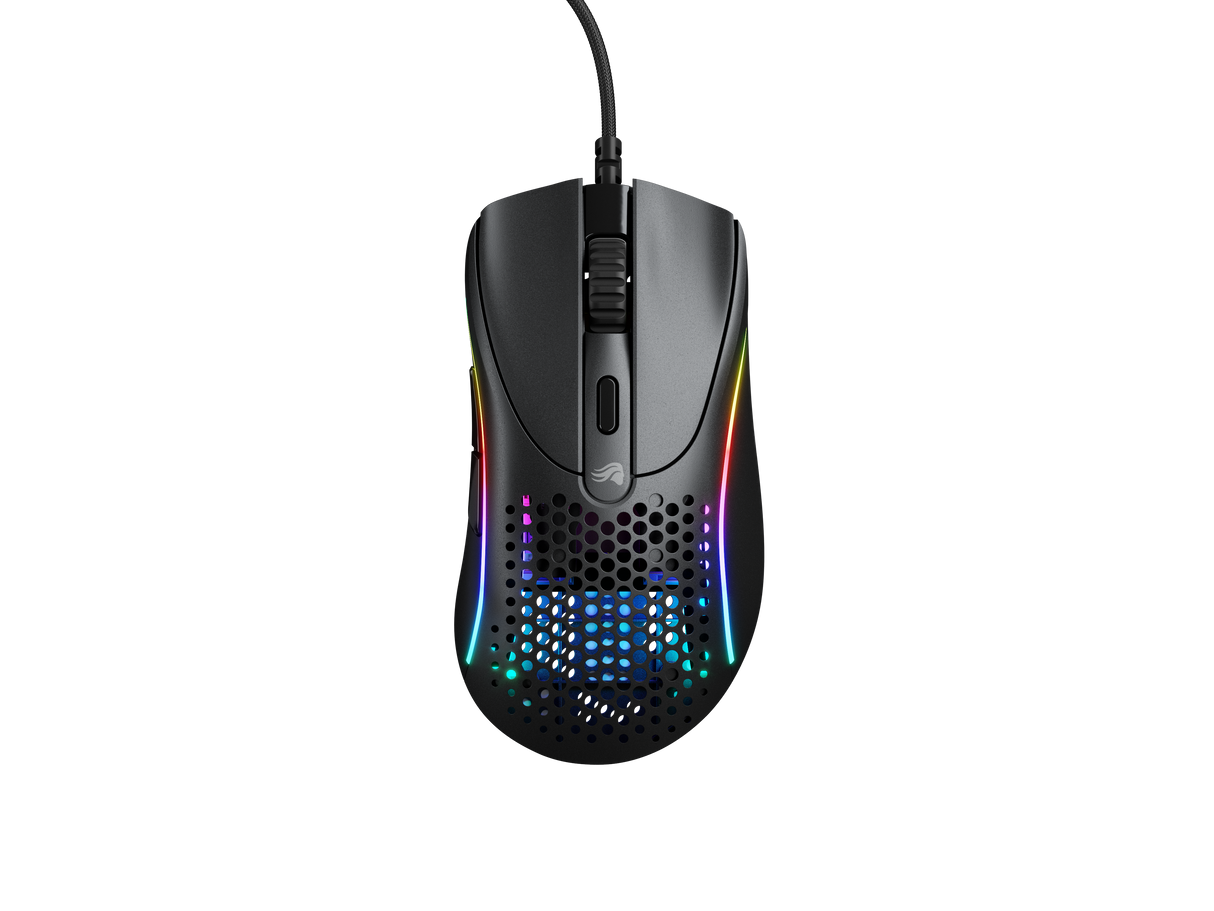 Glorious Model D 2 Cabled - Mattsvart