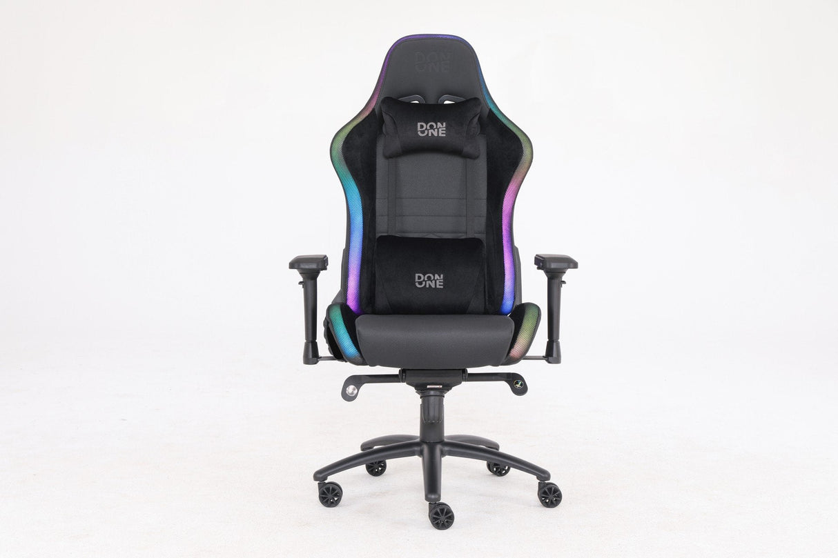 DON ONE - Valentino SUPER - RGB Gamer Stol Med Ljus
