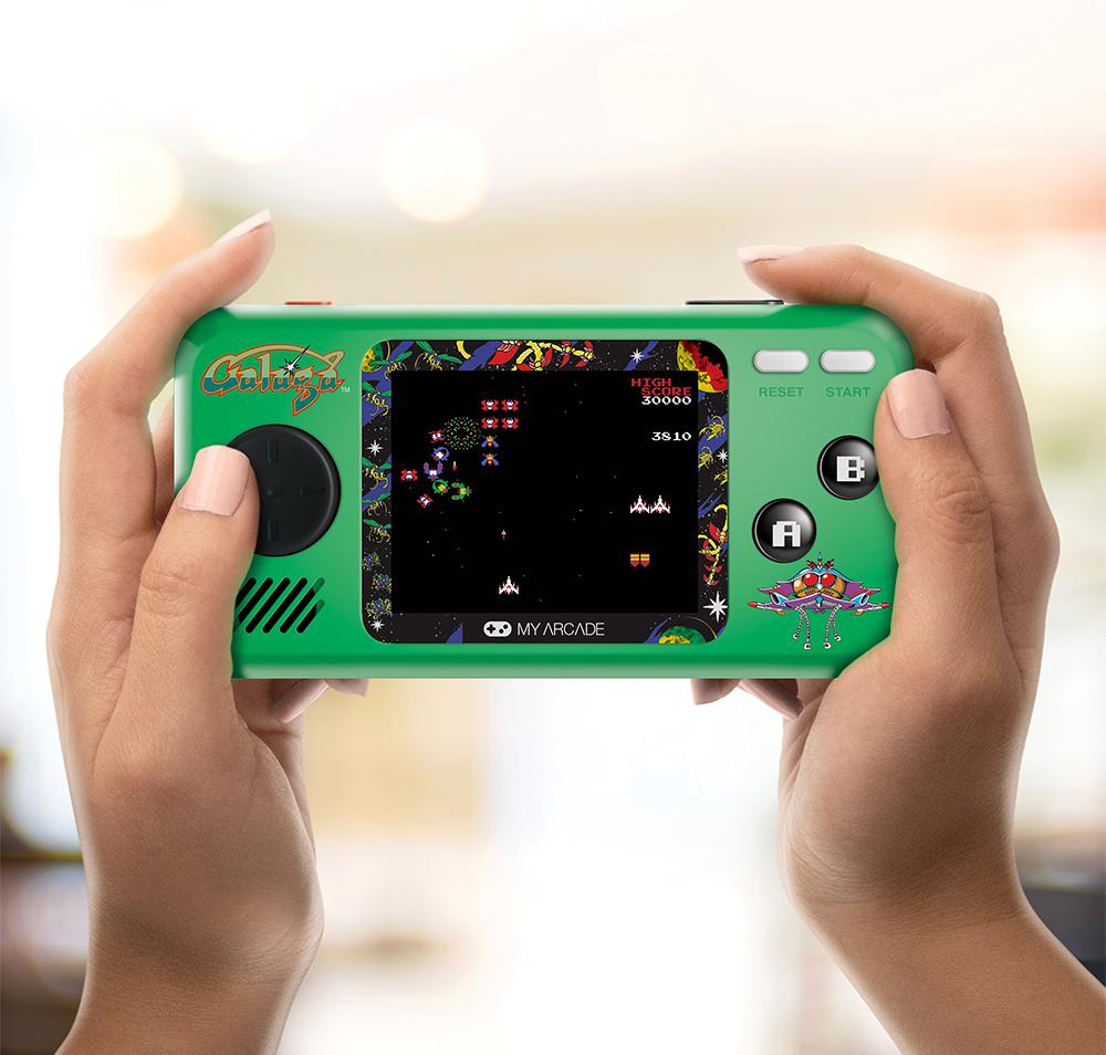 Myarcade Pocketplayer Galaga 3-spel