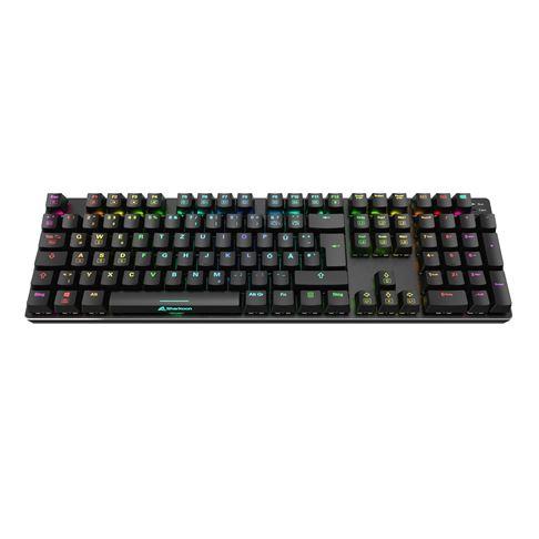 Sharkoon SKILLER SGK36W (black, DE layout, Huano Red) Sharkoon
