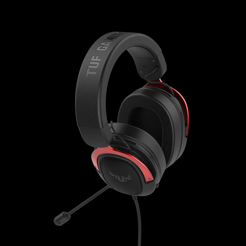 ASUS TUF H3 Gaming Headset För PC, MAC, PS4 - Röd