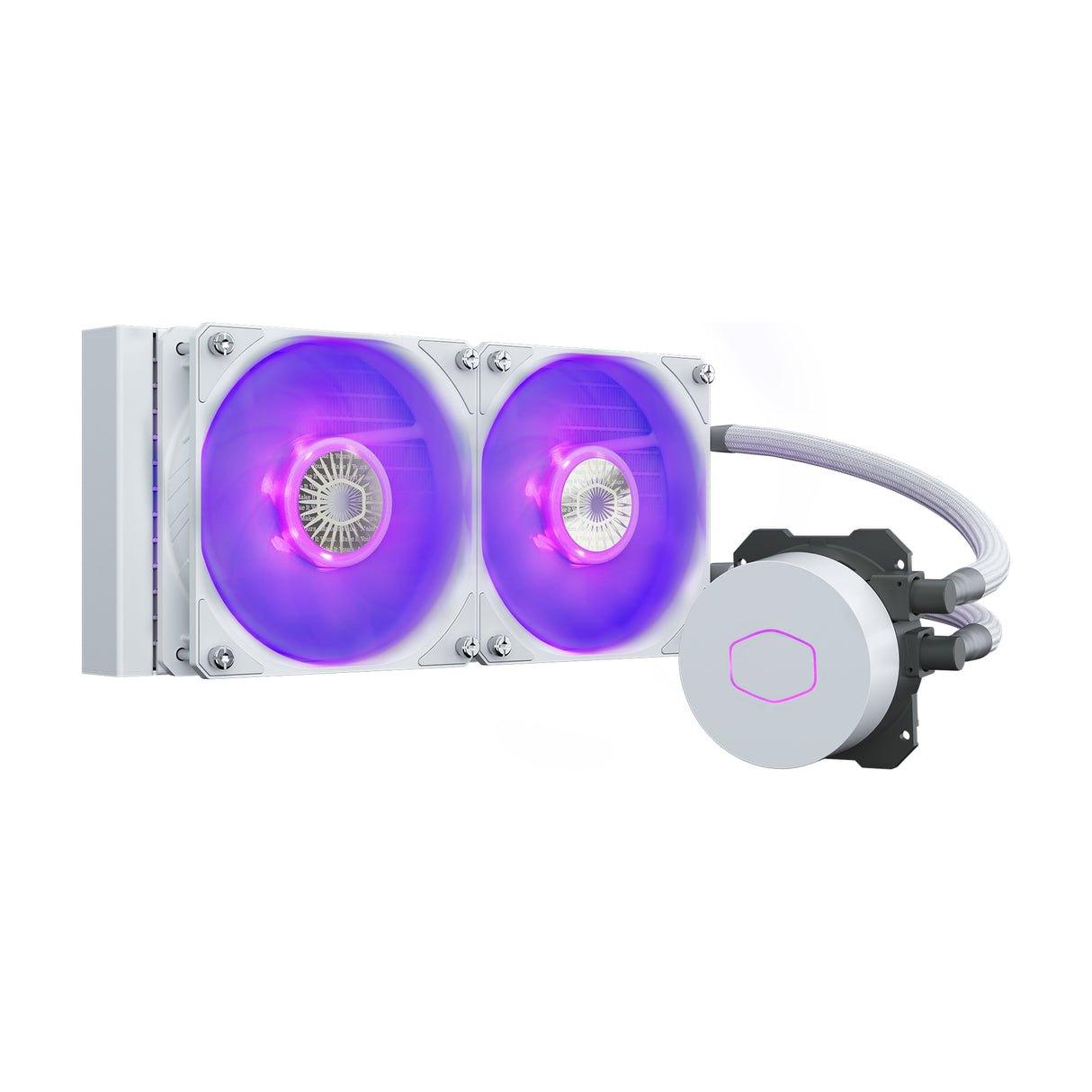Cooler Master MasterLiquid ML240L V2 Processor Vätskekylningssystem 1-pack Vit 120 mm