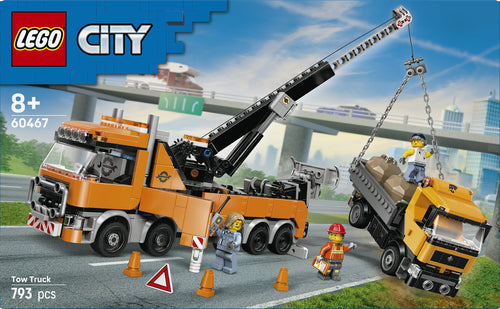 LEGO - LEGO City - Heavy-Duty Recovery Tow Truck with Crane (60467) Lego