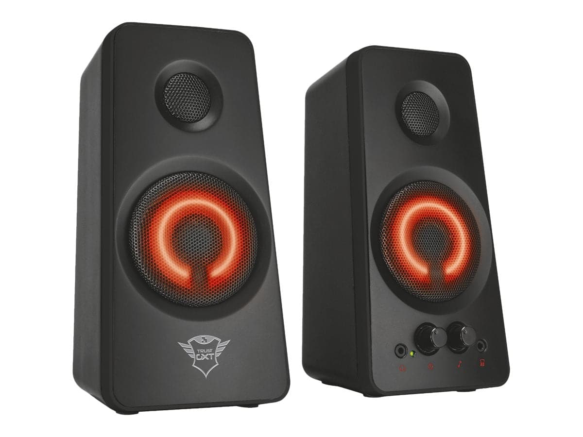 Trust GXT 608 Upplysta Högtalare Svart