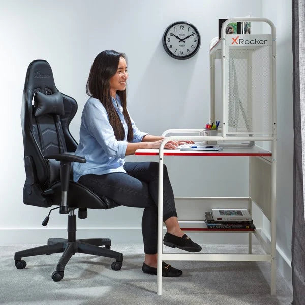 X Rocker Vit Icarus Spelbord