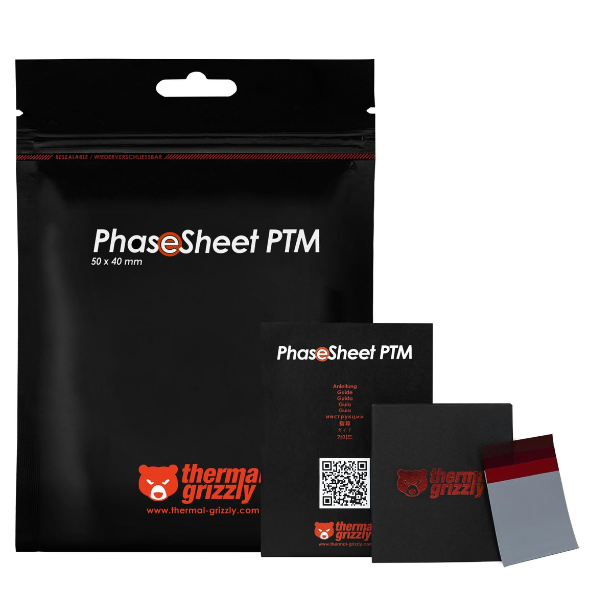 Thermal Grizzly PhaseSheet PTM - 50 x 40 mm Thermal Grizzly