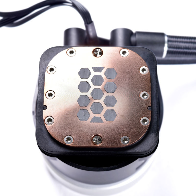 Lian Li Galahad II Trinity 240 Mm Svart - ARGB, 3 Utbytbara Utseenden