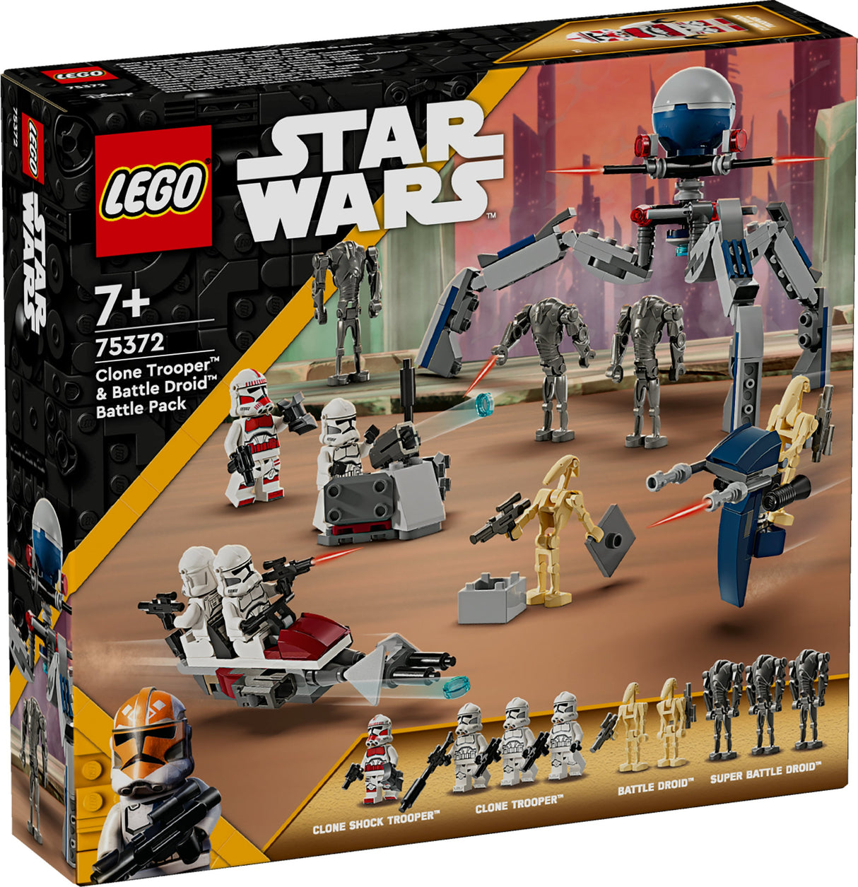 LEGO Star Wars - Clone Trooper™ & Battle Droid™ Battle Pa (75372)