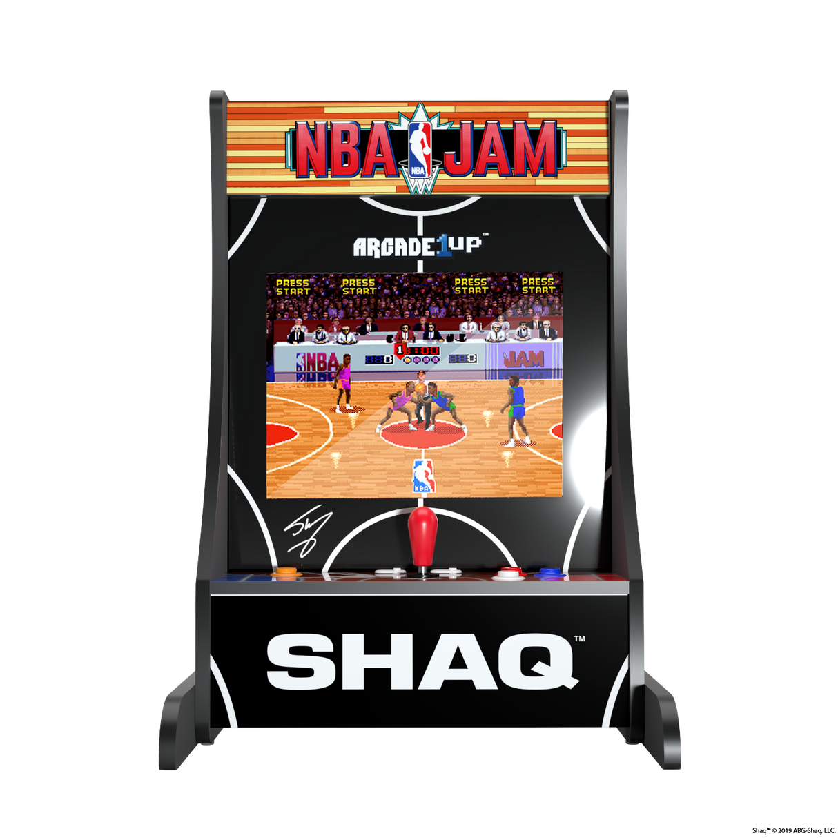 ARCADE 1 UP NBA JAM PARTYCADE MACHINE