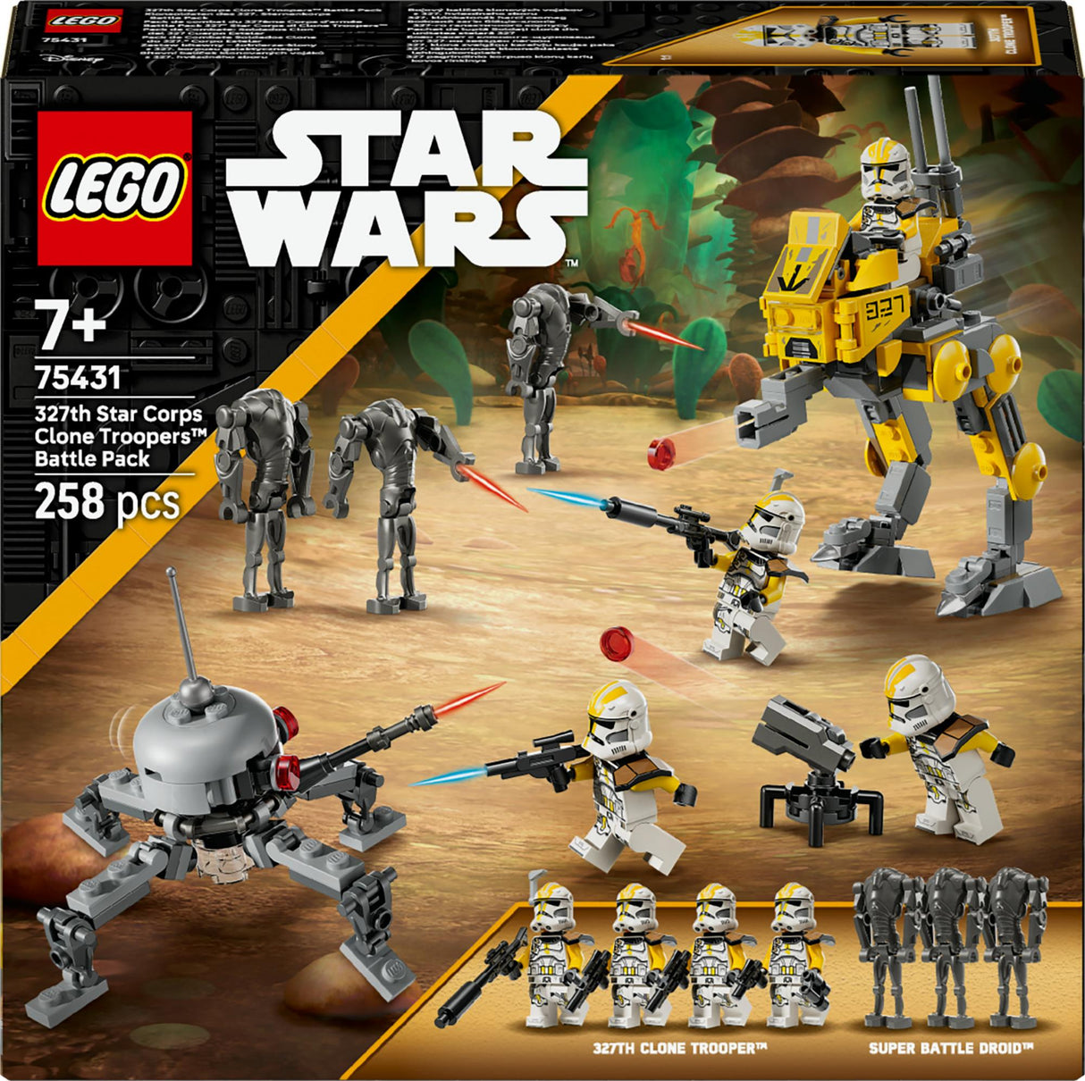 LEGO - Star Wars TM - 327th Star Corps Clone Troopers™ Battle Pack (75431) LEGO