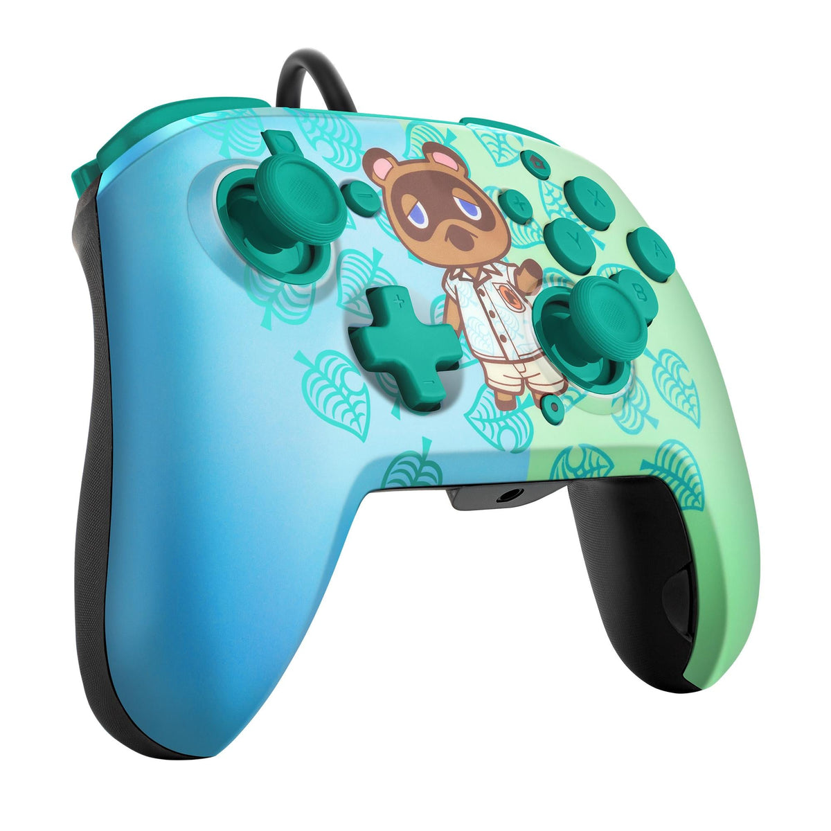 PDP Nintendo Switch Faceoff Deluxe Controller + Audio - Animal Crossing PDP