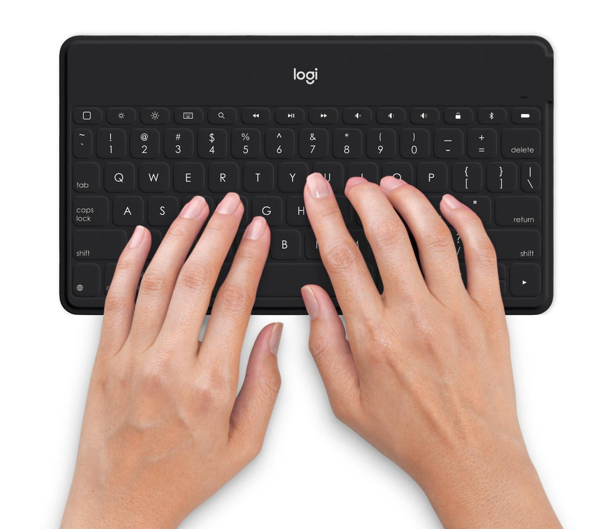 Logitech - Keys-To-Go Black (Nordic) Logitech