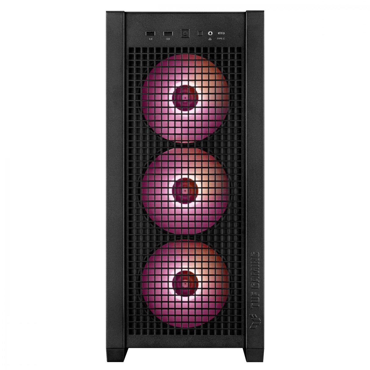 ASUS TUF Gaming GT302 TG ARGB ATX midi-tower - Black ASUS