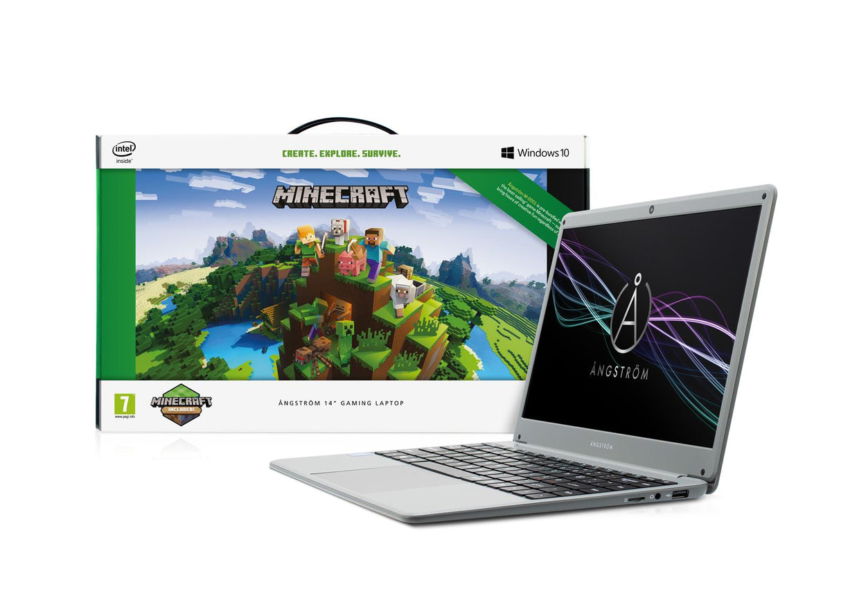 Ångström Minecraft Laptop - 14.1"