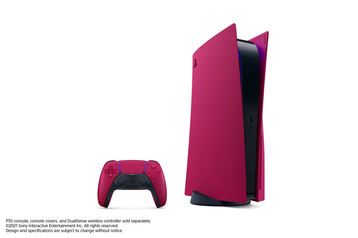 PS5 Standard Cover Cosmic Red