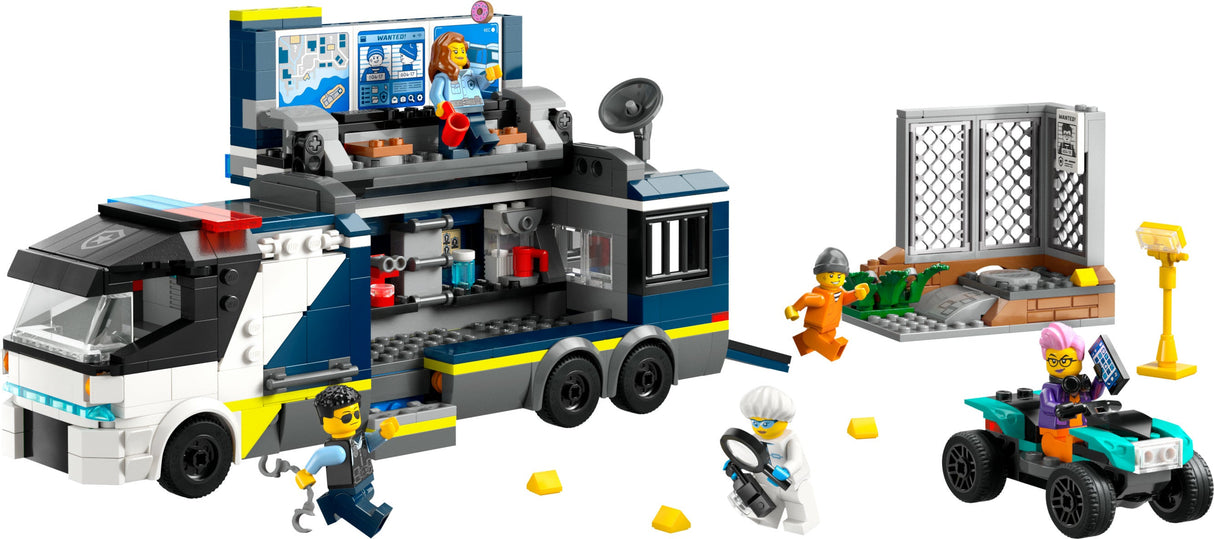 LEGO 60418 Stadspolisbil Med Laboratorium, Byggleksakssats