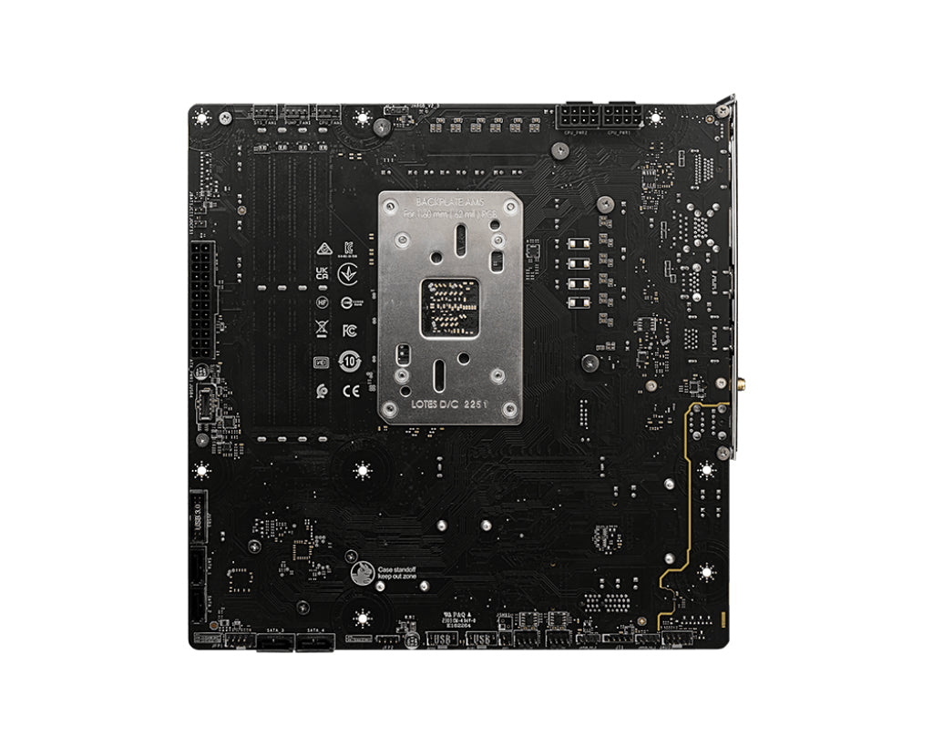 MSI B650M PROJECT ZERO - Sockel AM5 - Moderkort
