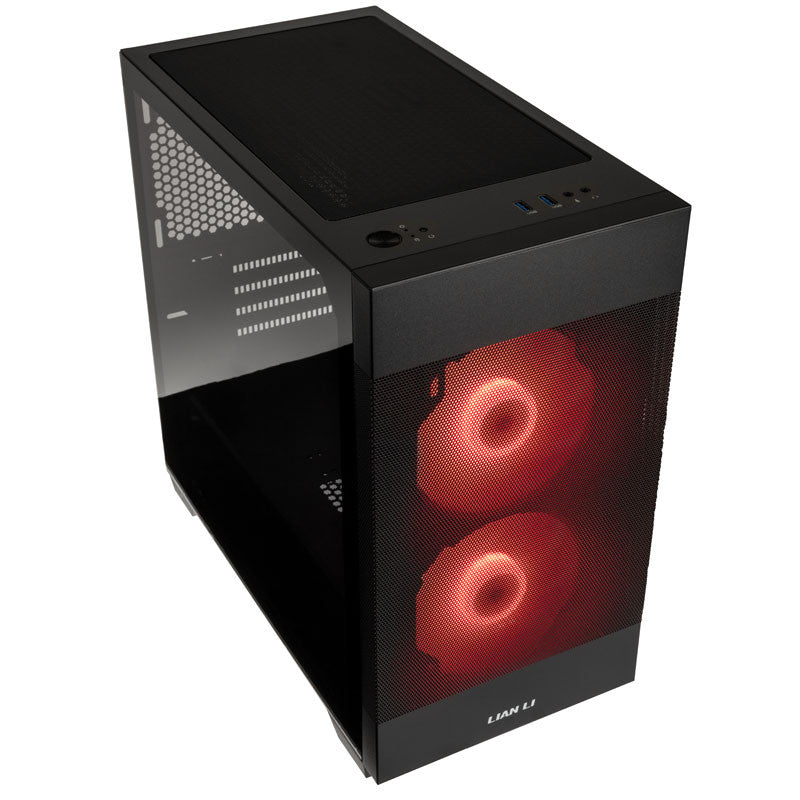 Lian Li LANCOOL 205M Mesh Svart - Micro ATX