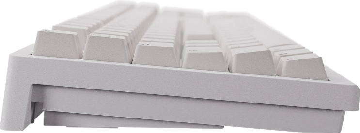 Ducky Zero - Vit - Cherry Brown - RGB - Trådlös