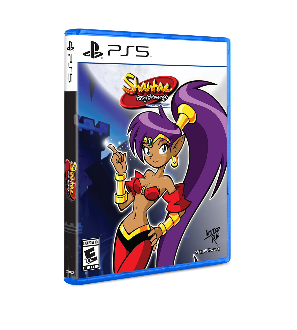 Shantae: Risky's Revenge – Director's Cut (Limited Run #4) – PlayStation 5 – spilomslag