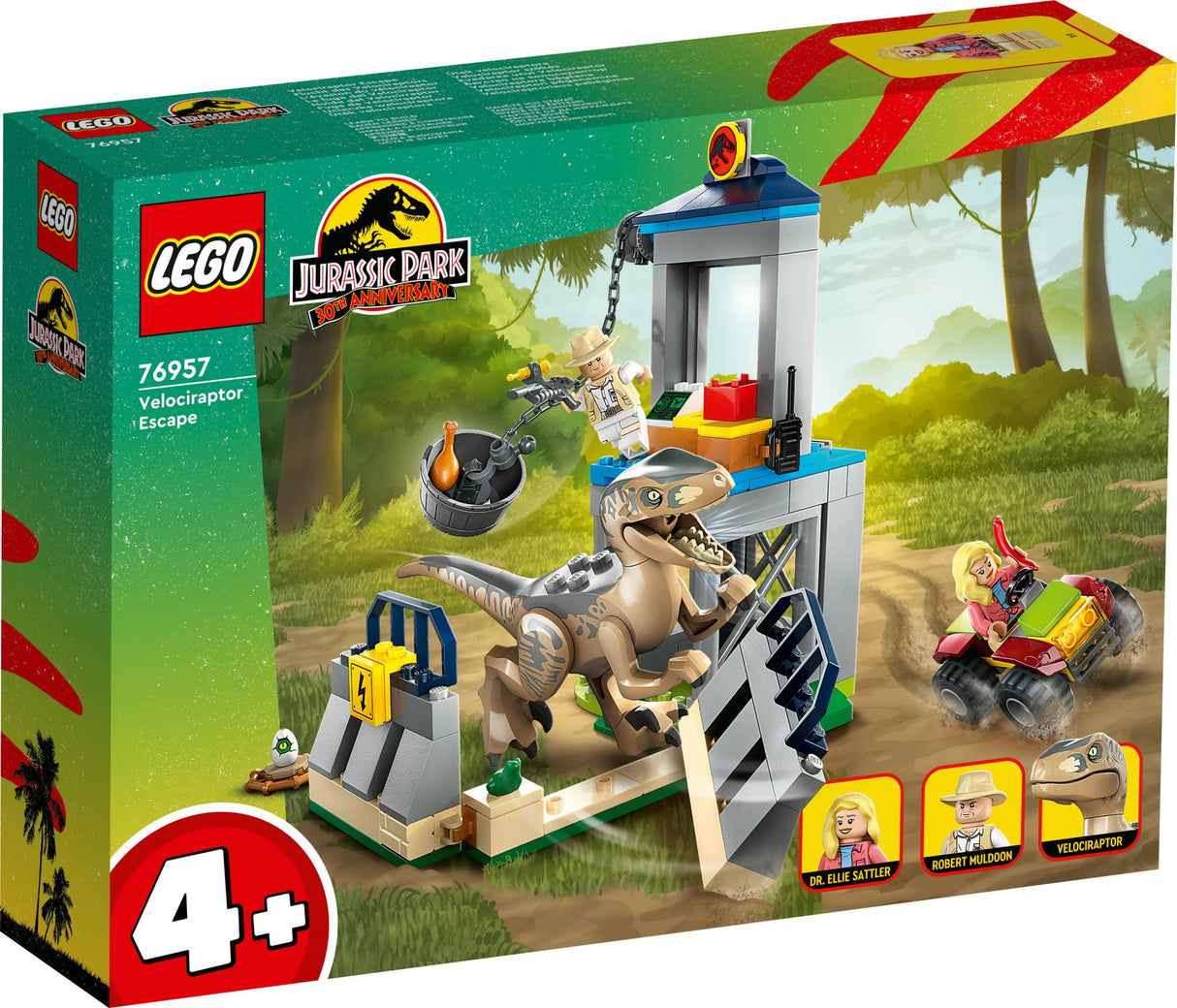 LEGO Jurrassic World - Velociraptor Escape (76957) LEGO