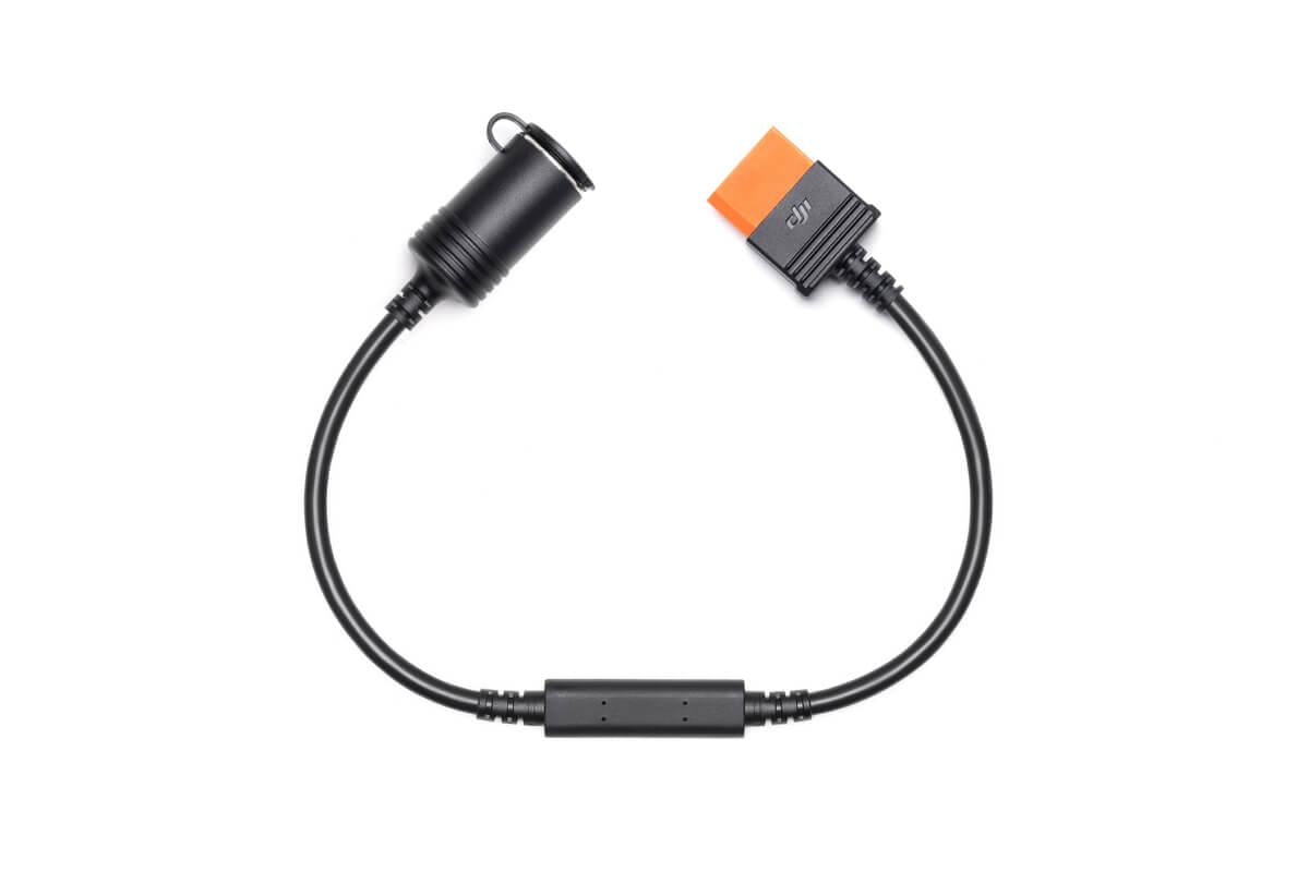 DJI - Power SDC to Car Charger Plug Power Cable (12V) DJI