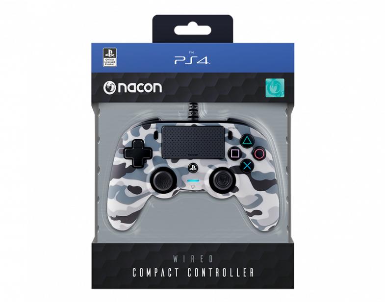 Nacon Compact Controller (Camo Grey)