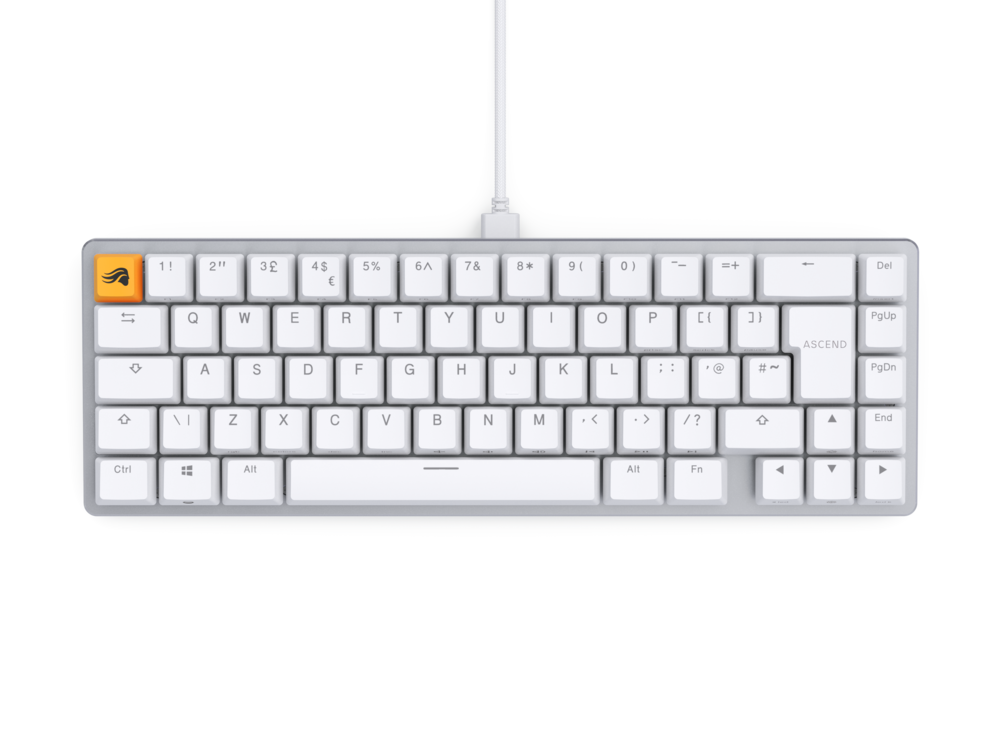 Glorious GMMK 2 Compact 65% - Fox Switch, NO-Layout - Vit