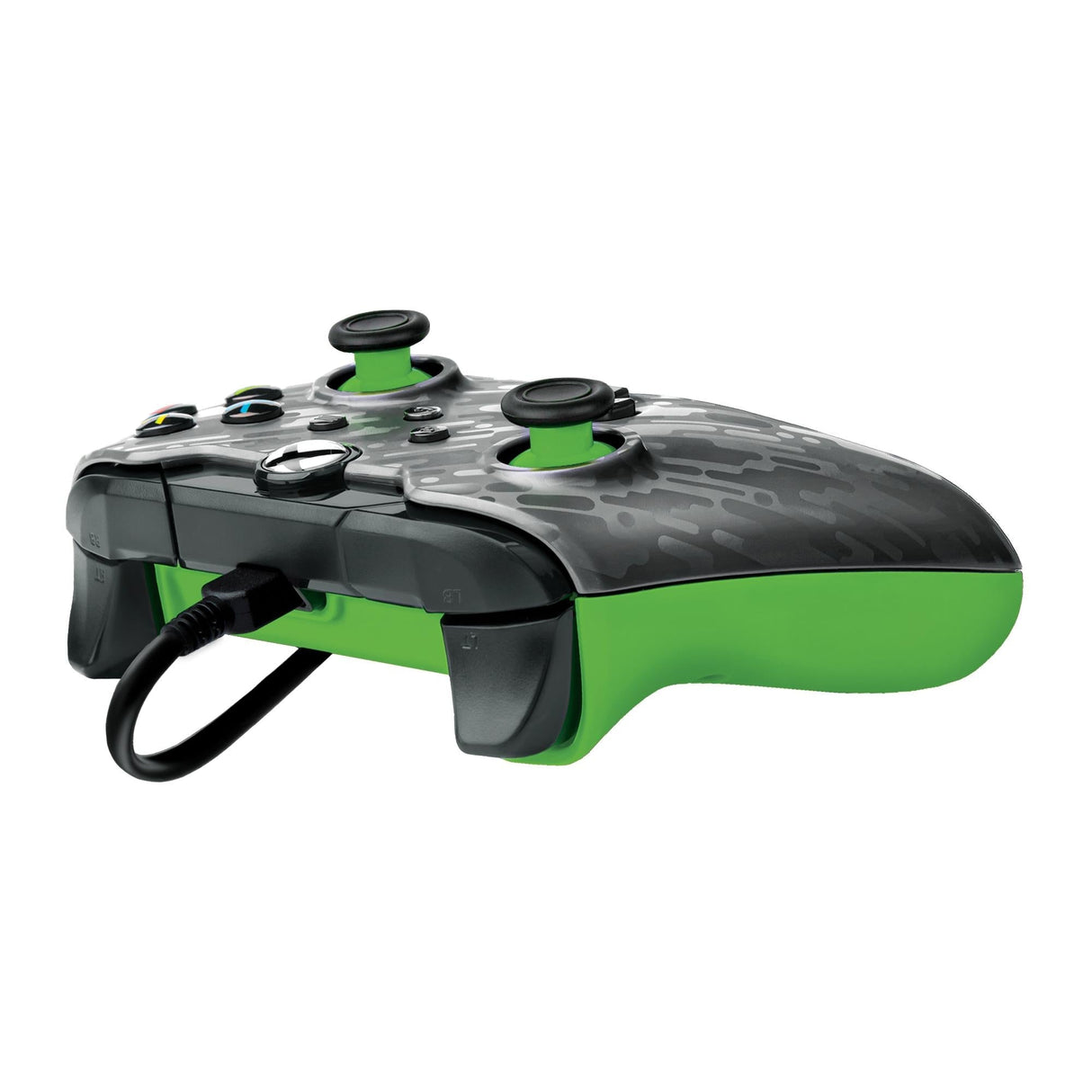 PDP Wired Controller Xbox Series X Carbon - Neon (grön)