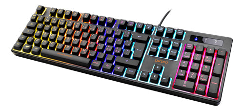 DELTACO GAMING DK310 Tangentbord Mekanisk RGB-kabel