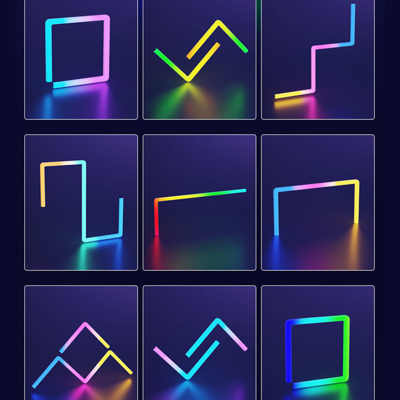 Geekd - LED RGB Lysrörsset