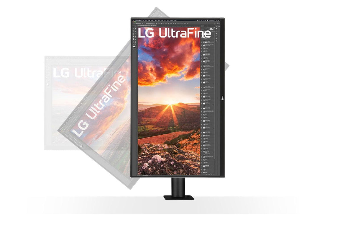 LG UltraFine Ergo 27UN880P-B 27 3840 X 2160 (4K) HDMI DisplayPort USB-C 60Hz Extend Retract Dockningsskärm