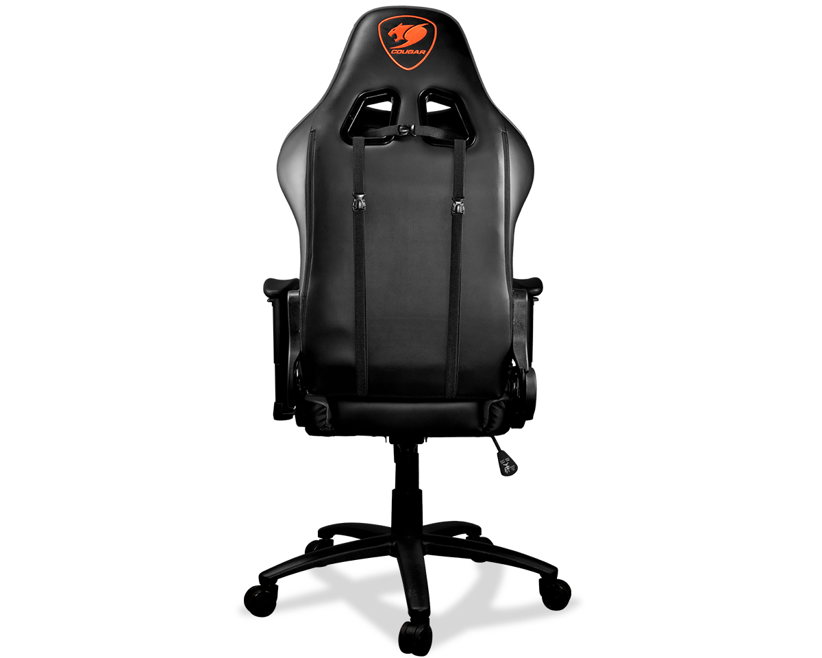 Cougar Armor Svart - Gamer Chair - PU Läder - Upp Till 120 KG